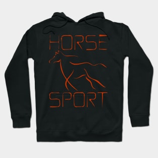 Horse Sport Discreet Drawing Birthday Gift Shirt 2 Hoodie